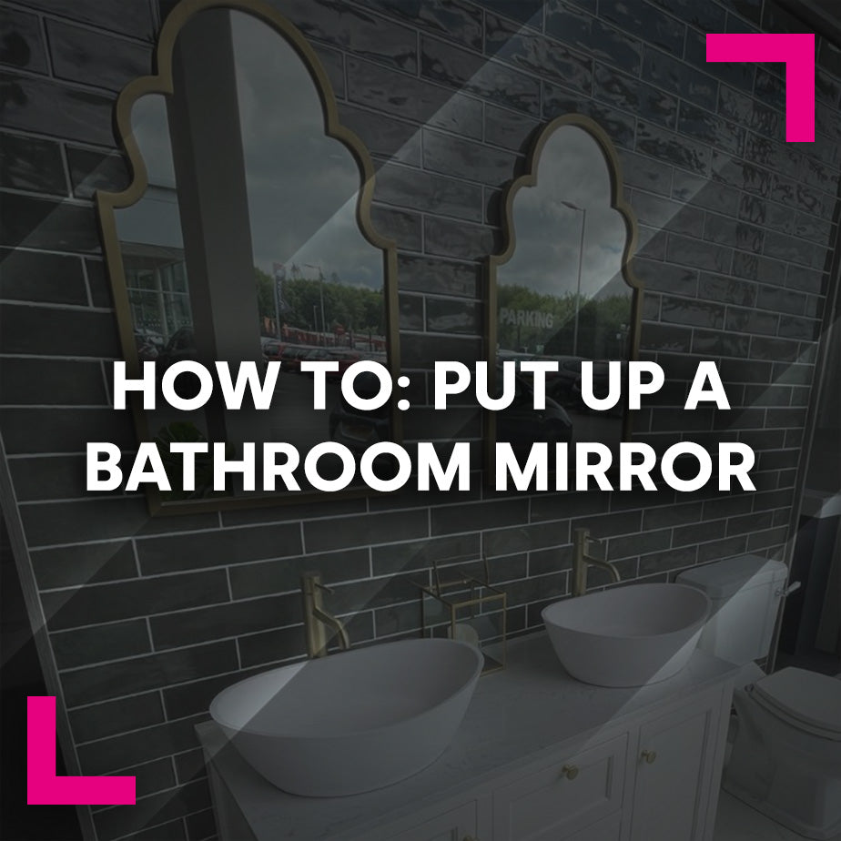 How to Put Up a Bathroom Mirror