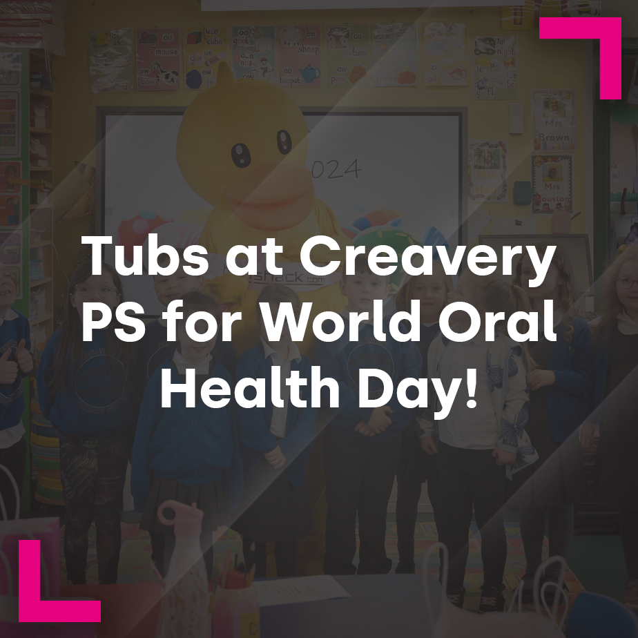 Tubs at Creavery PS for World Oral Health Day!