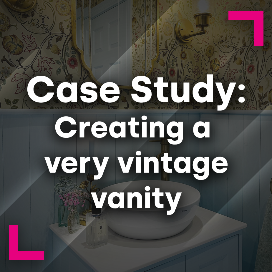 Case Study: Crafting a very Vintage vanity