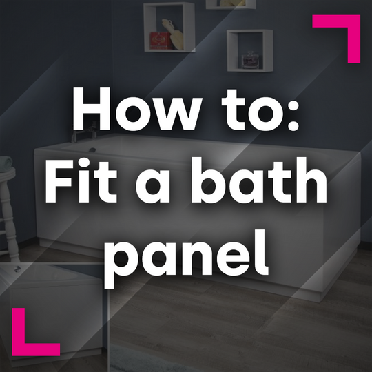 How to fit a bath panel