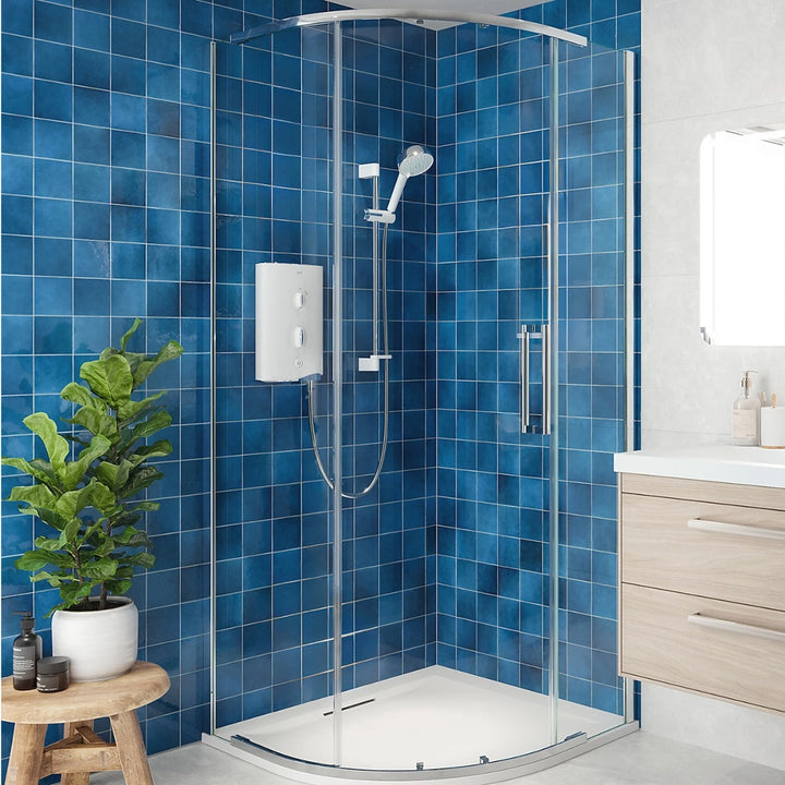 Mira Sport 9.0kW Electric Shower - White/Chrome