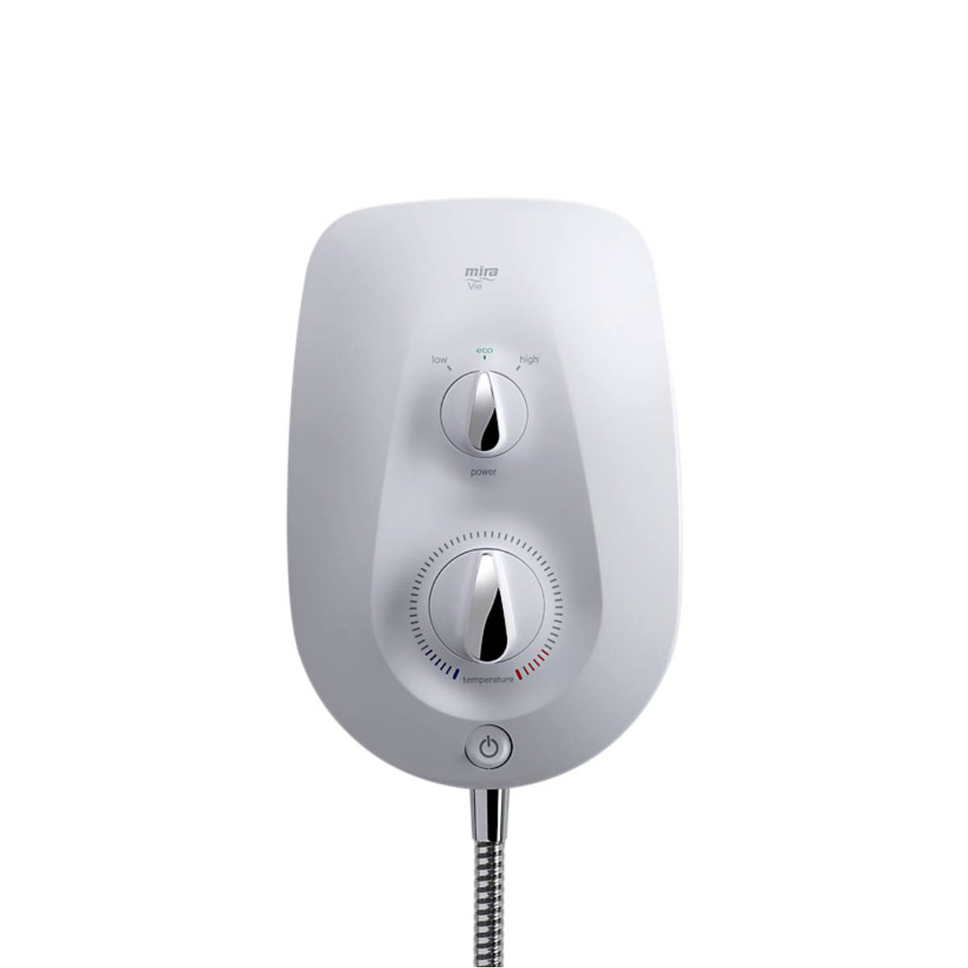 Mira VIE 9.5kW Electric Shower - White/Chrome