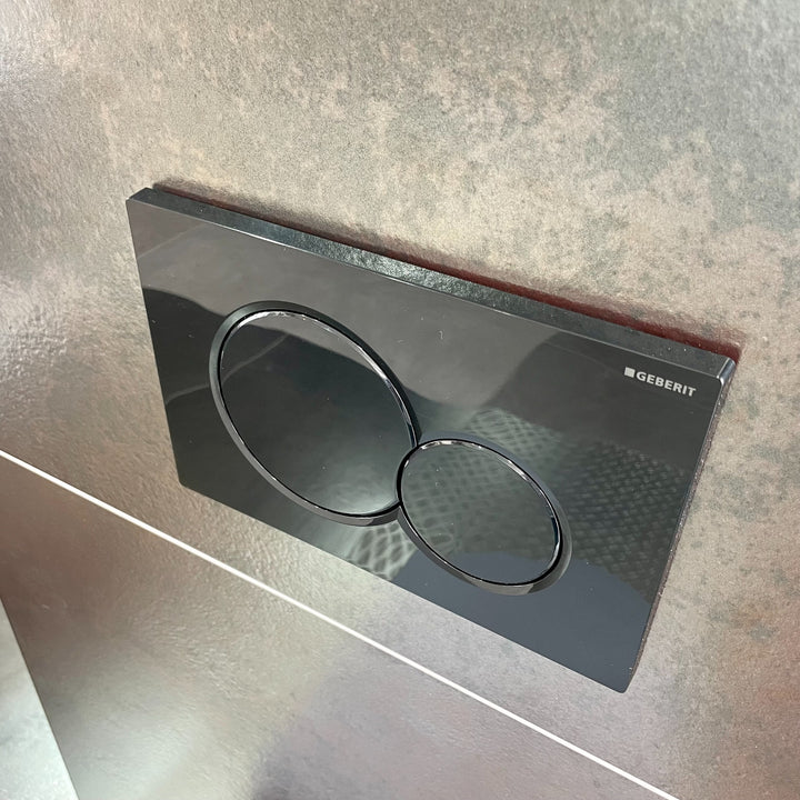 Geberit Sigma01 Dual Flush Plate - Jet Black 115.770.DW.5