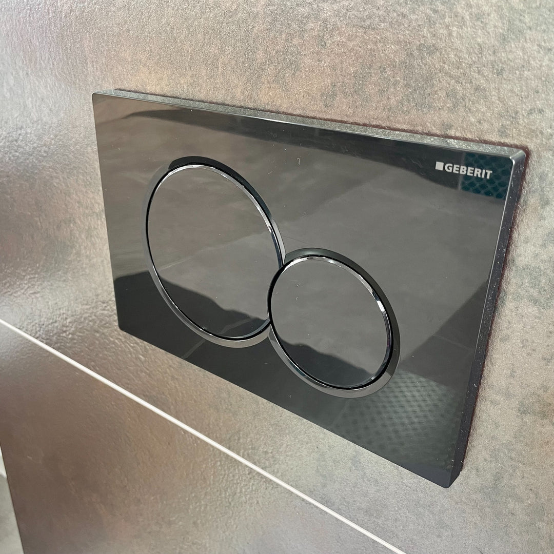 Geberit Sigma01 Dual Flush Plate - Jet Black 115.770.DW.5