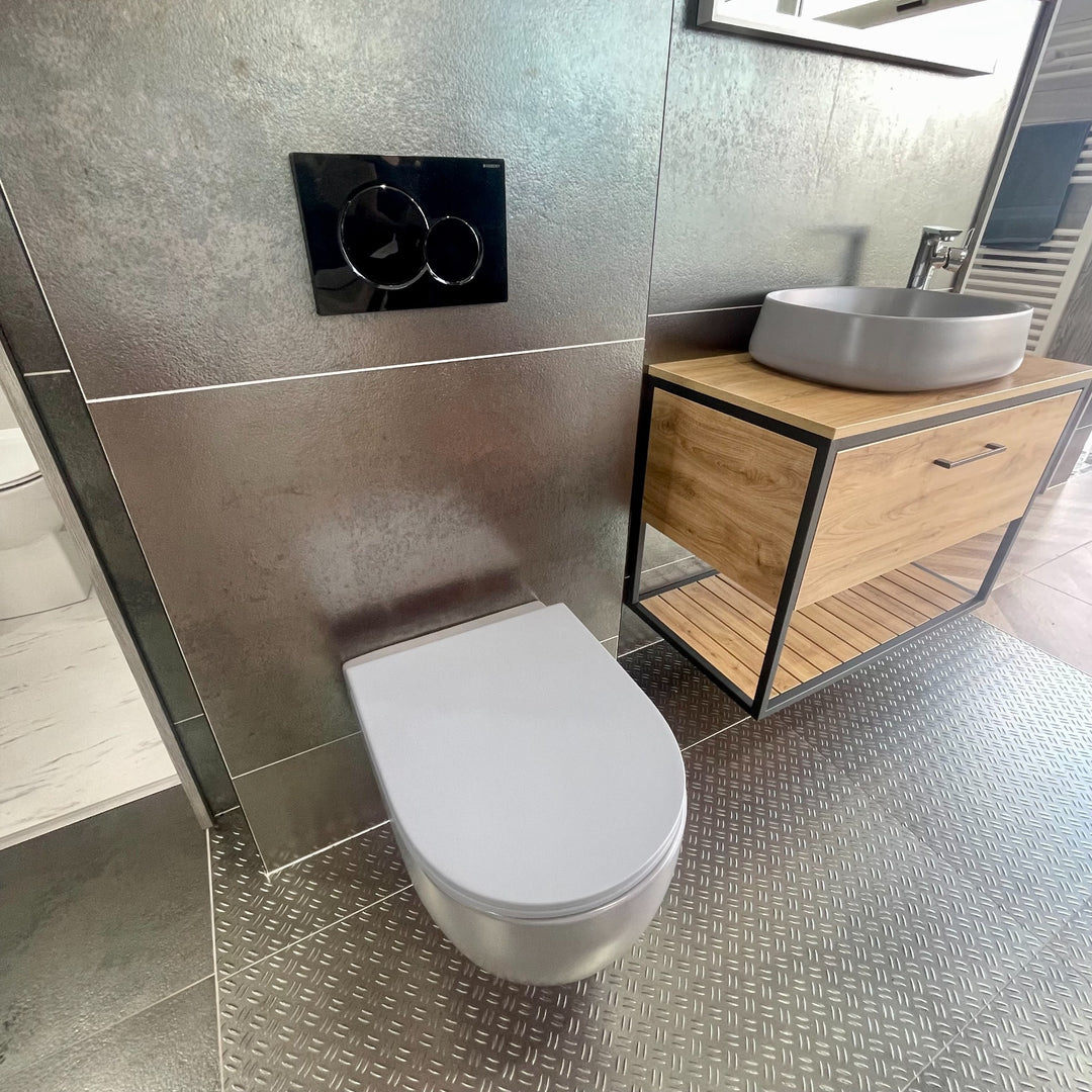 Geberit Sigma01 Dual Flush Plate - Jet Black 115.770.DW.5