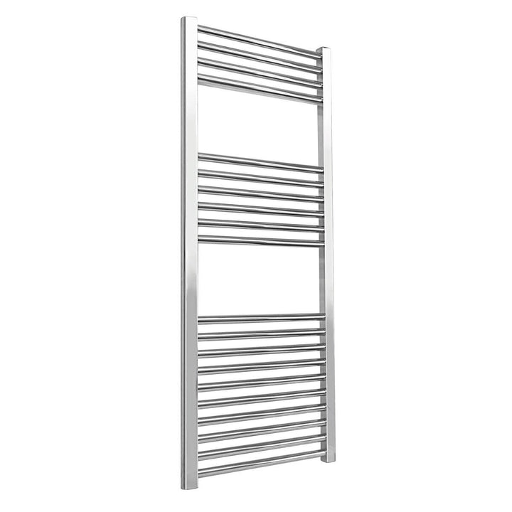 Eliseo Ricci 1200 x 500mm Straight Heated Towel Rail - Chrome