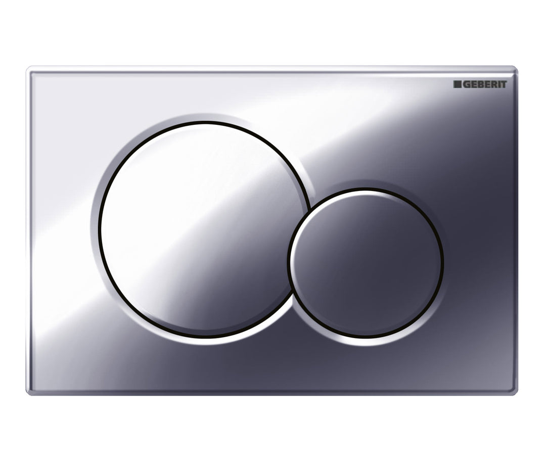 Geberit Sigma01 Dual Flush Plate - Gloss Chrome 115.770.21.5