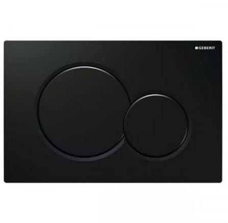 Geberit Sigma01 Dual Flush Plate - Jet Black 115.770.DW.5