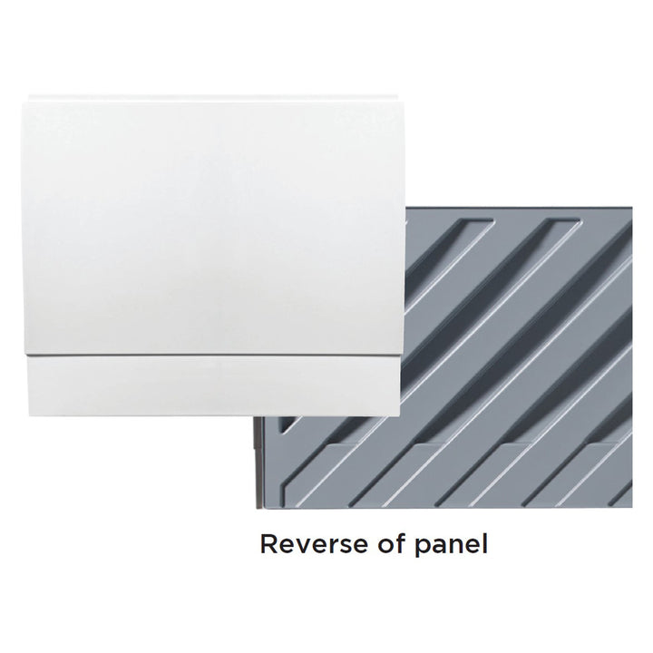 Ultra Strength Bath End Panel 750mm - White Gloss
