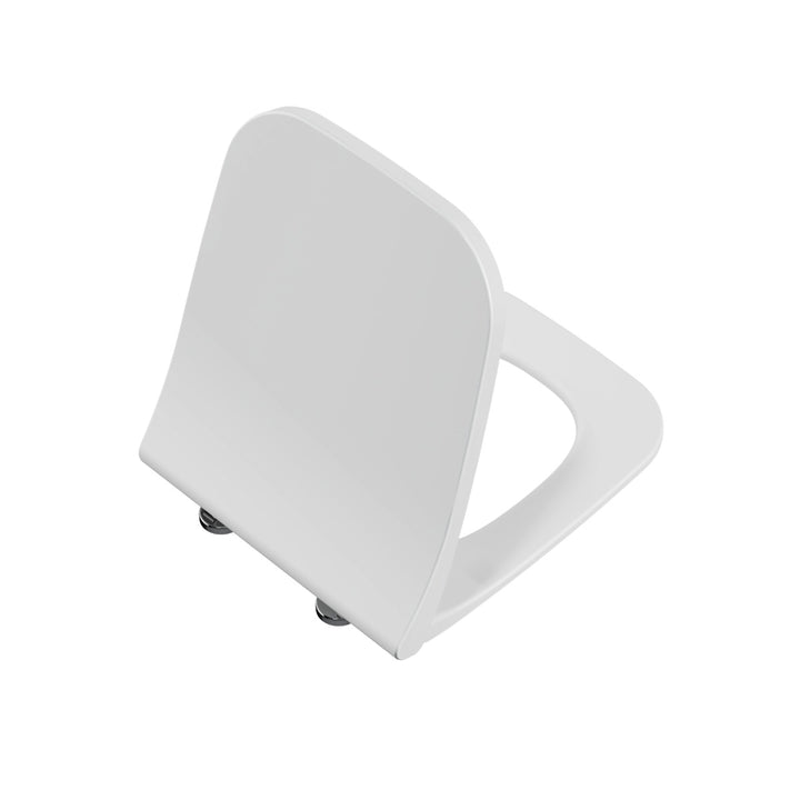 Vitra Integra Square Rimless Wall Hung Toilet with Soft Close Seat