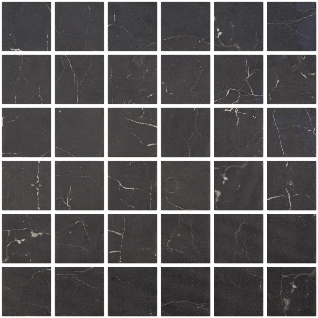 Penta Nero Calatorao Matte 31.1 x 31.1cm Mosaic Sheet