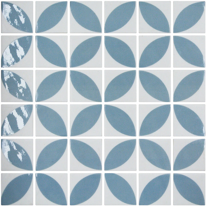 Penta Dahlia Alice Blue Ms 31.1 x 31.1cm Mosaic Sheet