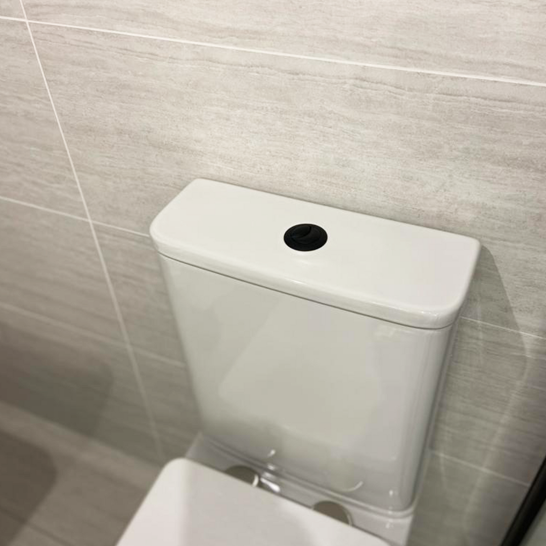 Objekt Ceramica Dual Flush Button - Matt Black