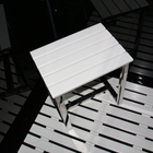 Spare Insignia Wood Stool - White