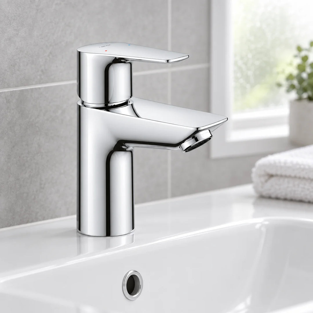 Grohe BauEdge S-Size Smooth Body Basin Mixer - lifestyle
