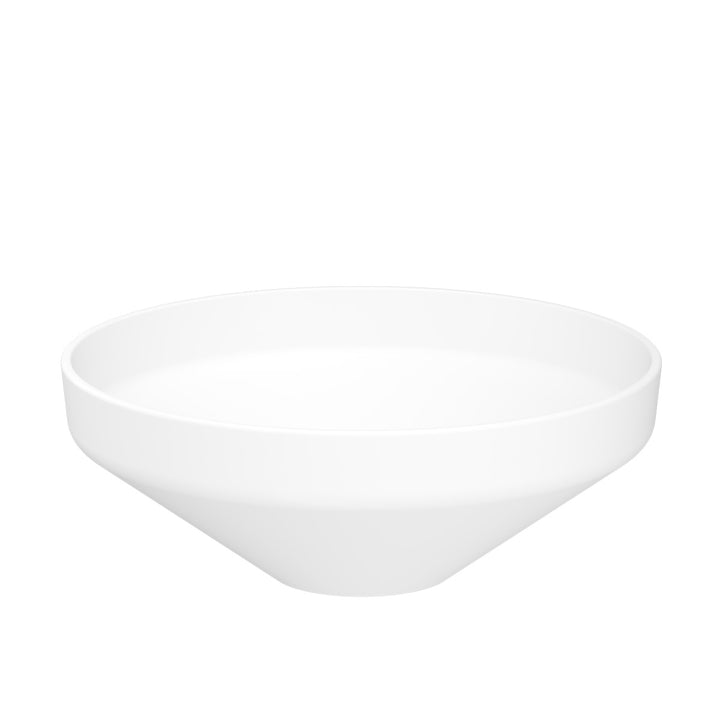 Luci 400mm Countertop Washbasin - White