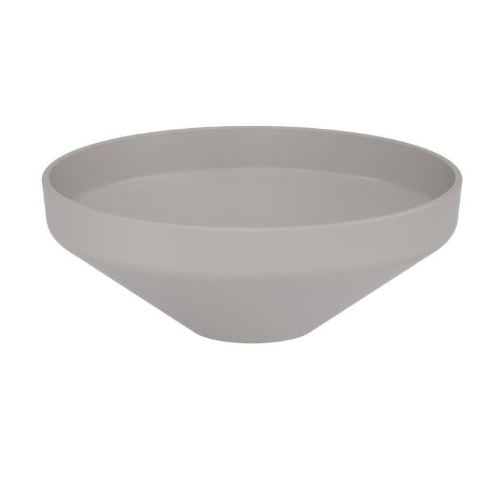 Luci 400mm Countertop Washbasin - Matt Latte