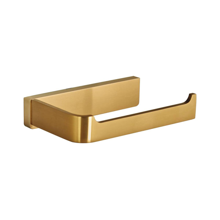 Eliseo Ricci Vesu Toilet Roll Holder - Brushed Brass