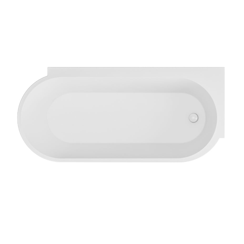 Bray 1600mm Right Hand Bath inc waste
