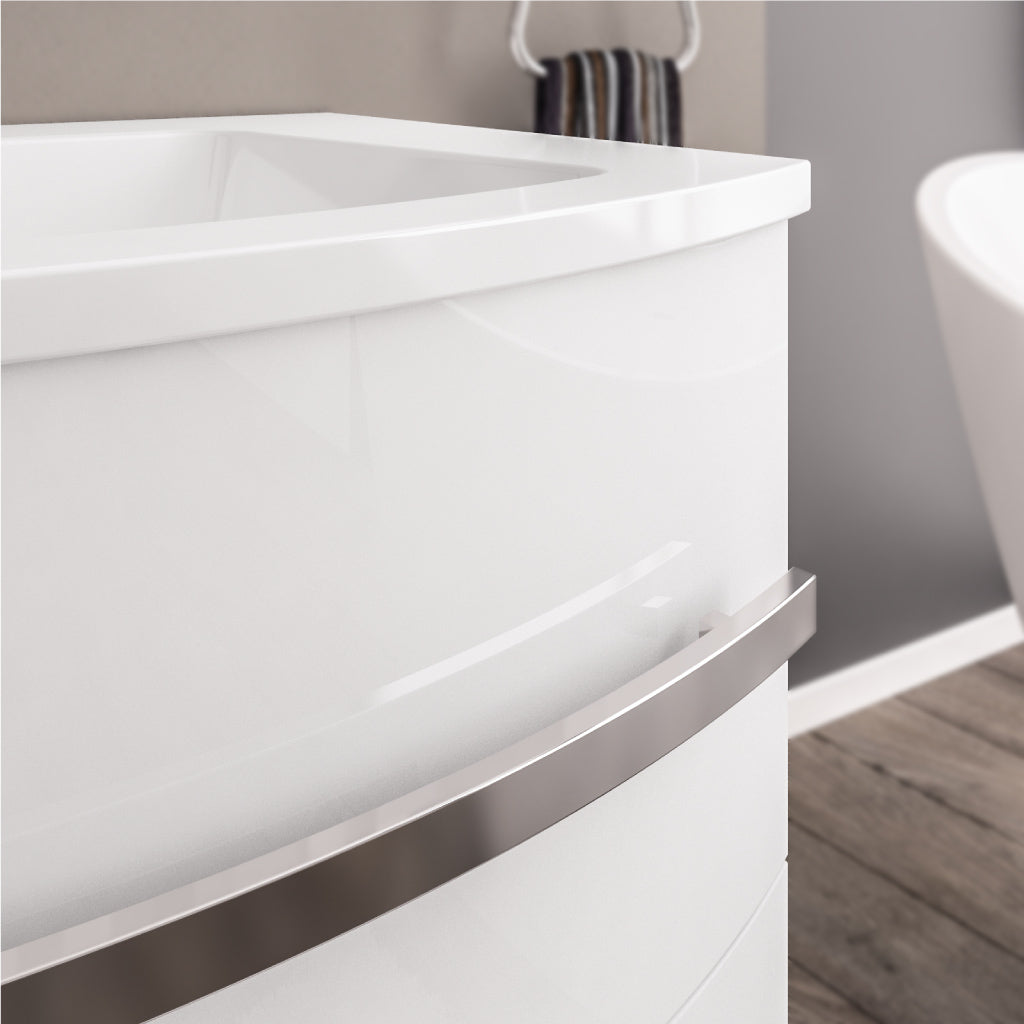Centa Curved Handle - Chrome