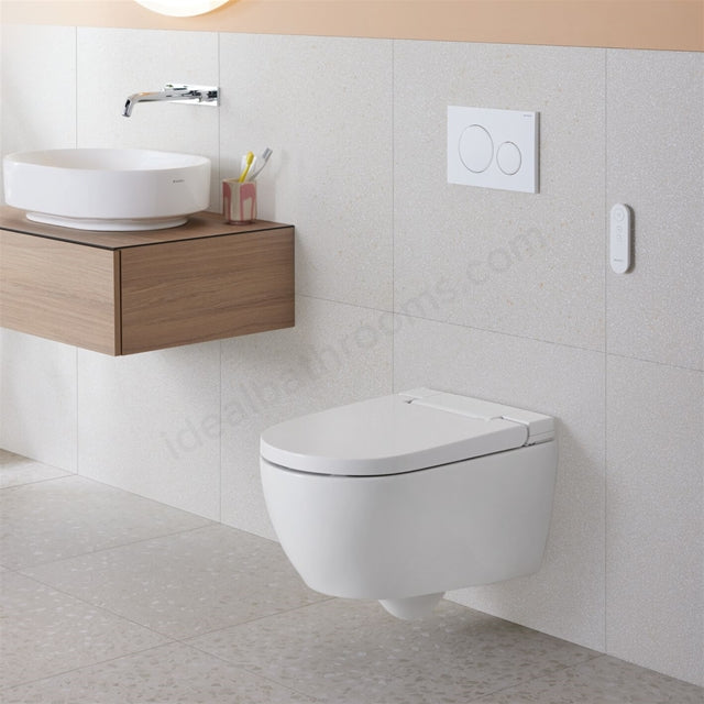 Geberit AquaClean Alba WC Complete Solution Wall-Hung WC