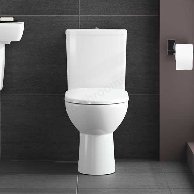 Geberit Selnova 3-in-1 Close-Coupled Pan, Cistern & Soft Close Seat Pack