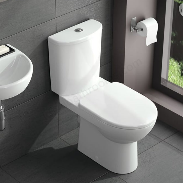 Geberit Selnova 3-in-1 Close-Coupled Pan, Cistern & Soft Close Seat Pack