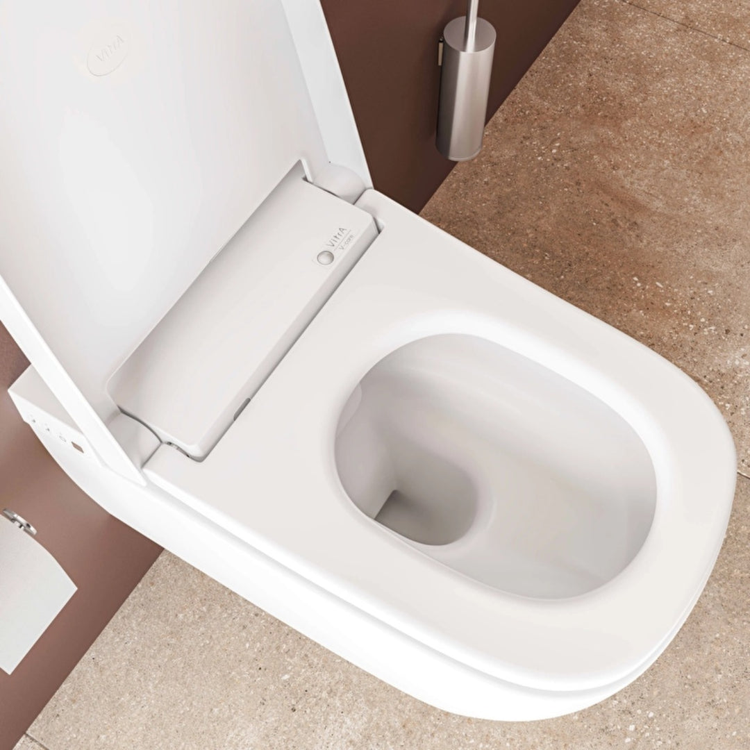 Vitra V-Care Rimless Wall Hung Smart Pan inc Seat