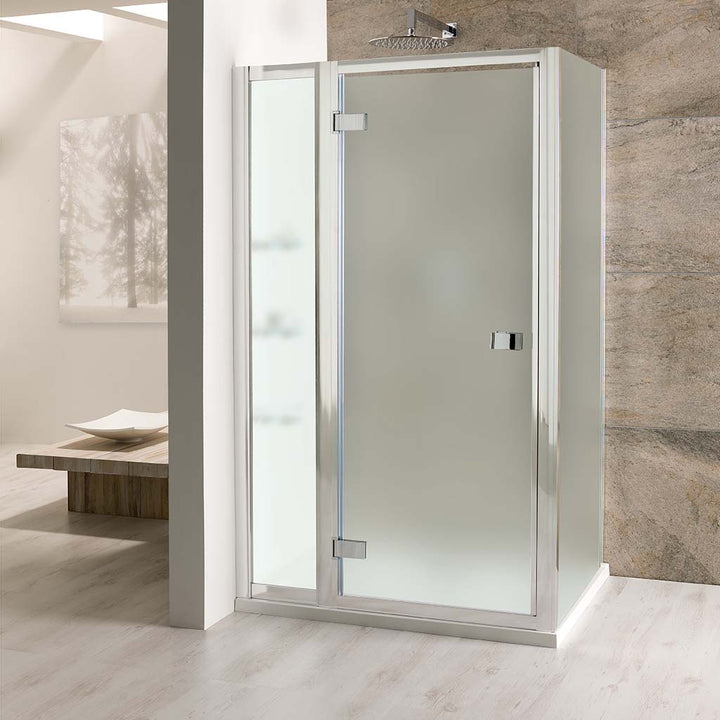 Volente 800mm Side Panel Frosted - Chrome