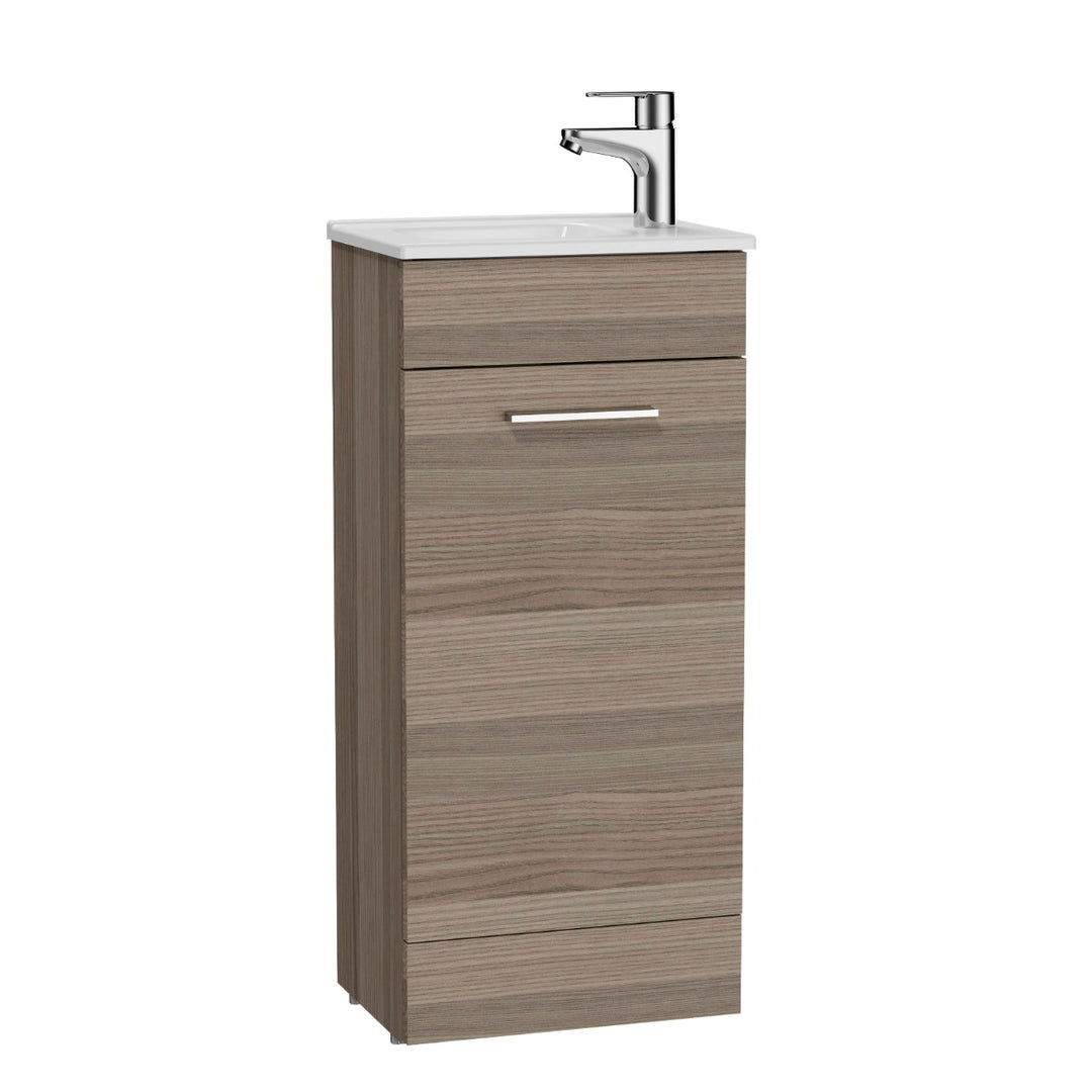 Vitra Mia 400mm Floor Standing 1 Door Washbasin Unit inc Basin - Cordoba