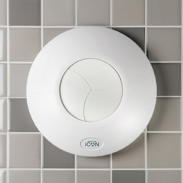 Airflow iCON 30 Extractor Fan Mains 100mm with Auto-Iris