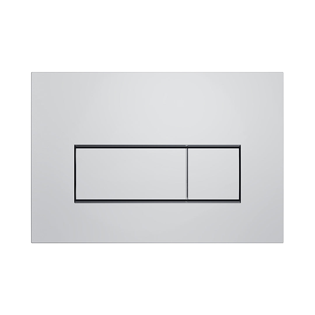 Vitra Loop Square Flush Plate - Chrome to suit Vitra V-Fix &amp; V-Care Cisterns