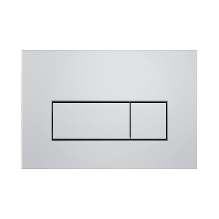 Vitra Loop Square Flush Plate - Chrome to suit Vitra V-Fix &amp; V-Care Cisterns
