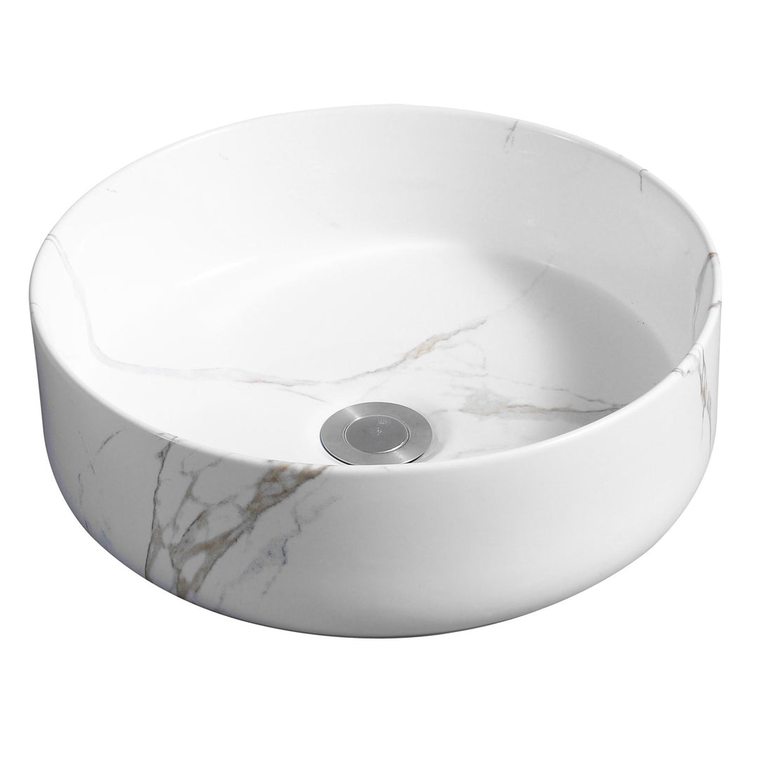 Objekt Ceramica Tahoe 360mm Counter Top Basin - Marble