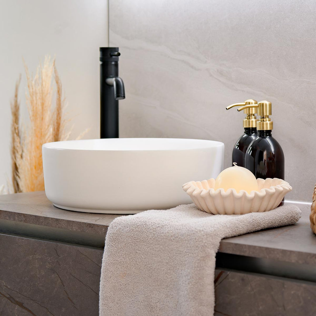 Objekt Ceramica Tahoe 360mm Counter Top Basin - Matt White