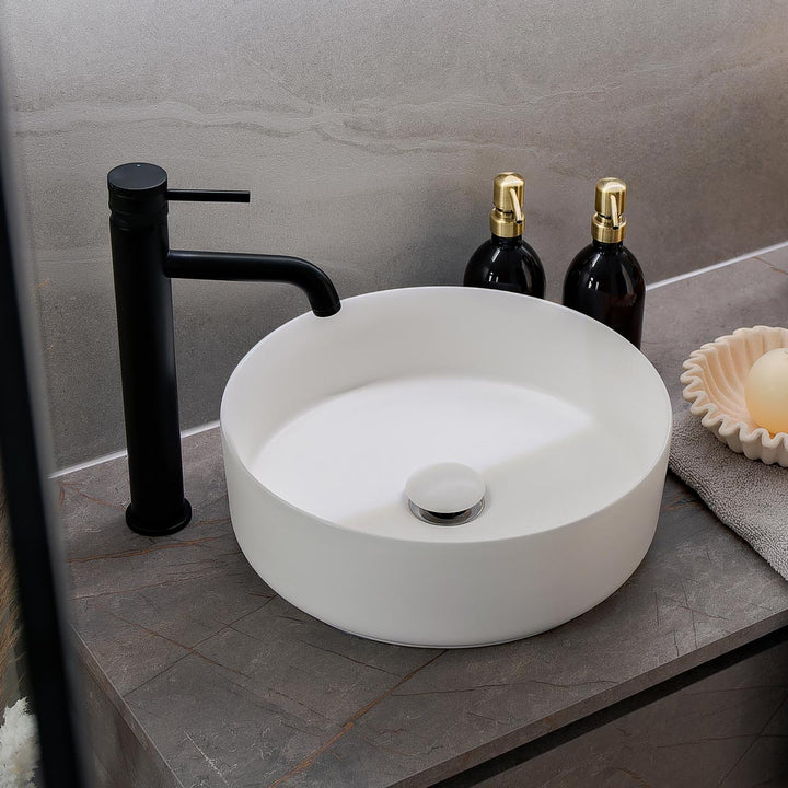 Objekt Ceramica Tahoe 360mm Counter Top Basin - Matt White