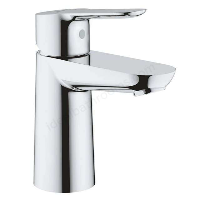 Grohe BauEdge Basin Mixer S-Size Smooth Body - Chrome