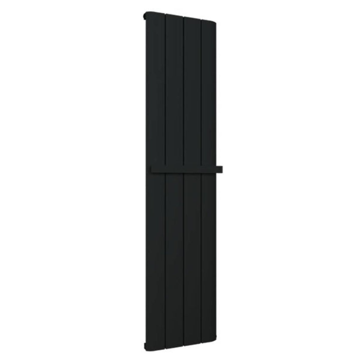 Peretti 1800 x 280mm Aluminium Radiator - Matt Black