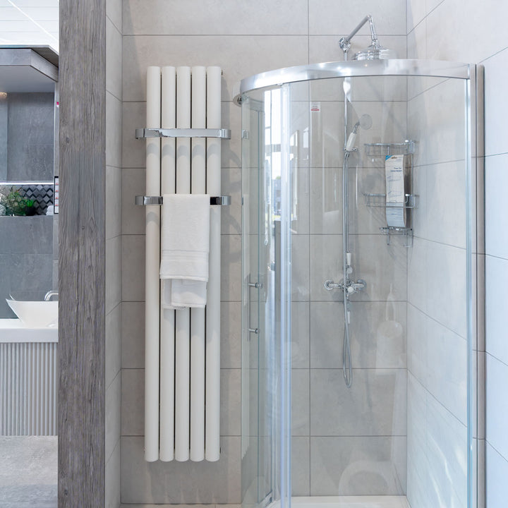 Burford 1800 x 345mm Designer Radiator - White