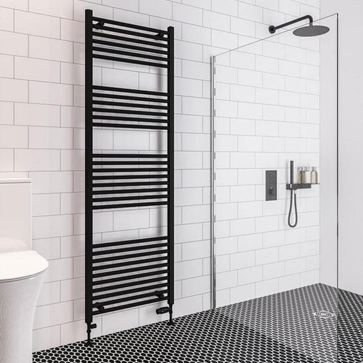 Wingrave 1800 x 600mm Straight Multirail - Matt Black