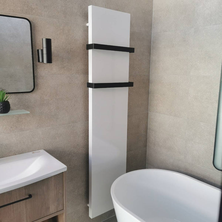 Wingrave 1800 x 410mm Flat Panel Designer Radiator - White