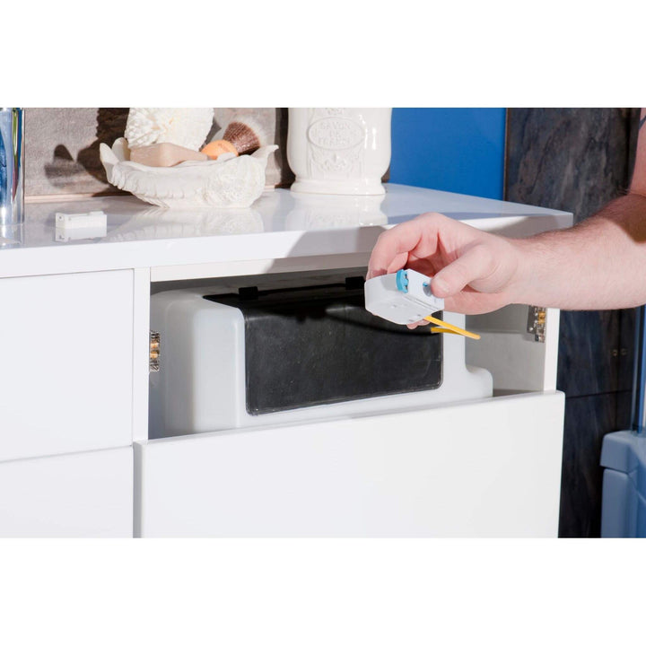 Eliseo Ricci Dual Flush Concealed Cistern with Push Button Flush
