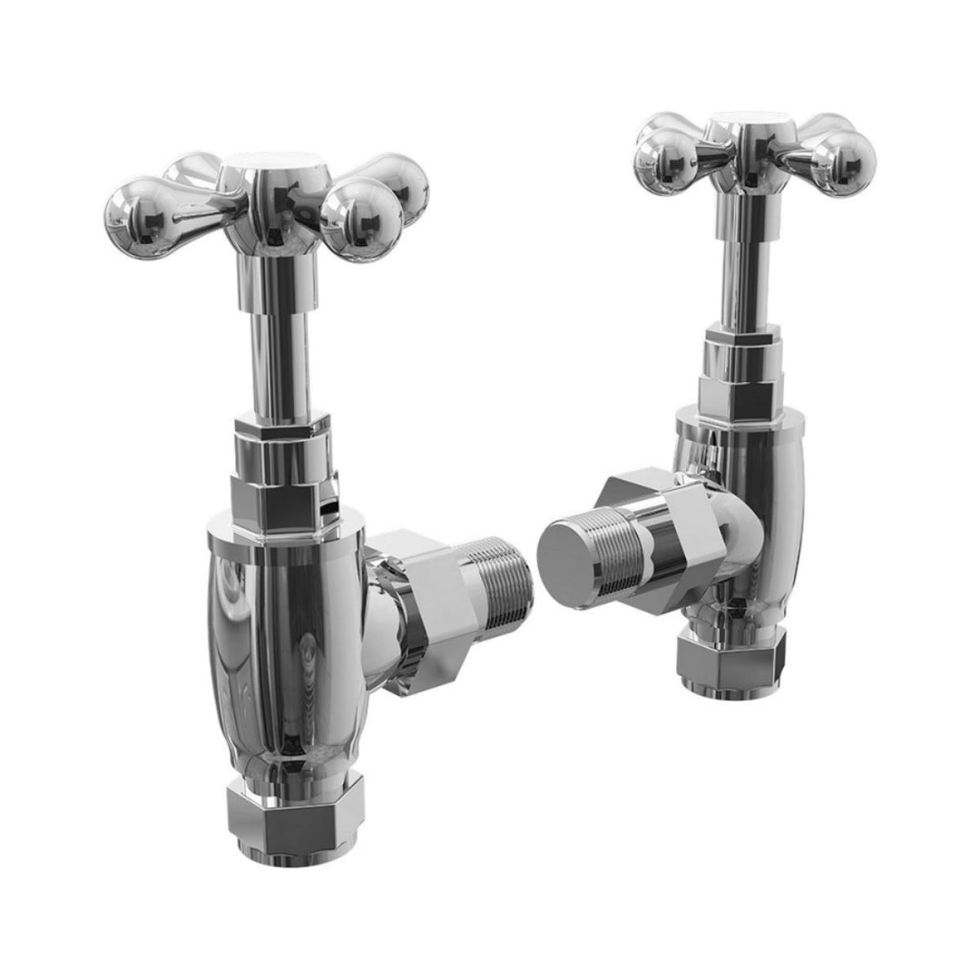 Balmoral Traditional Angled Radiator Valves - 9176