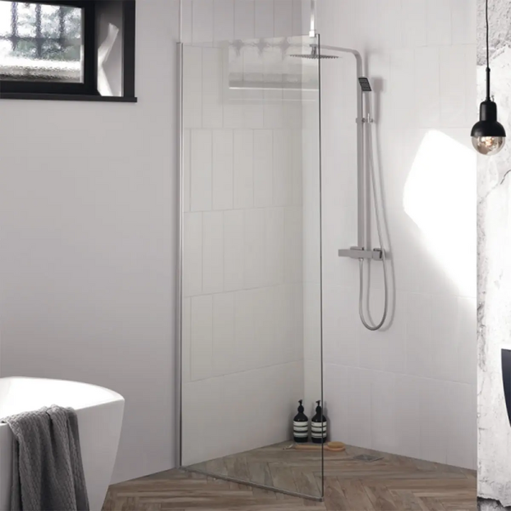 1400 x 800mm Walk in Shower Bundle Inc Tray