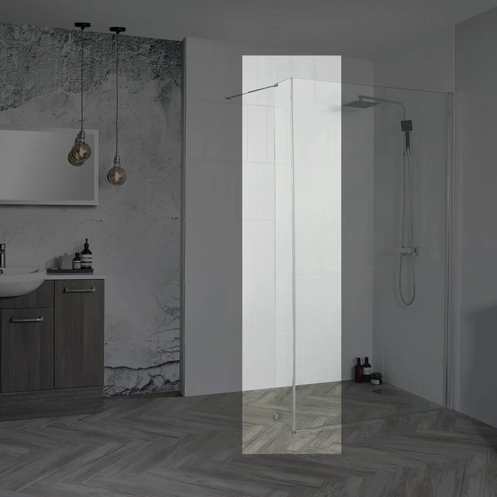 1400 x 800mm Walk in Shower Bundle Inc Tray