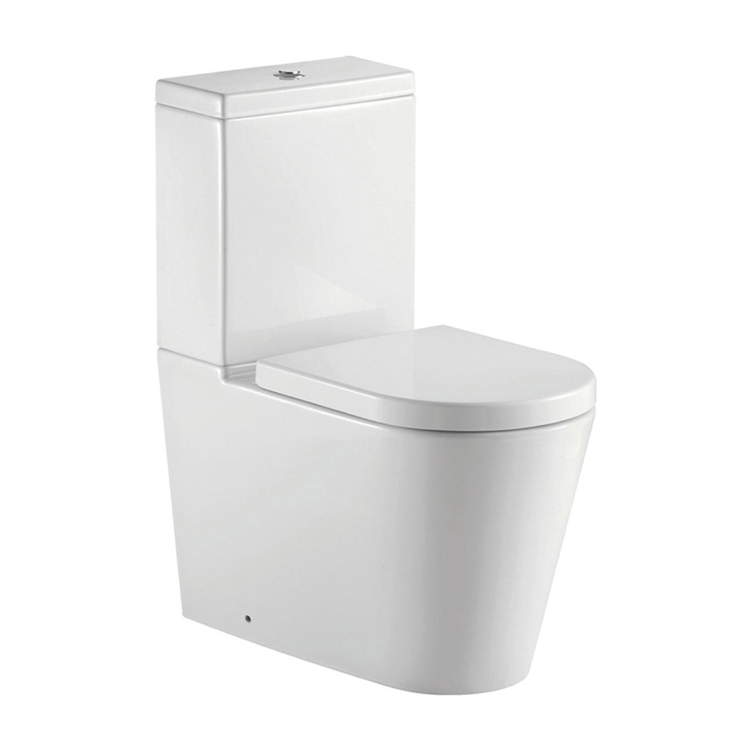 Arc II Rimless Fully Back to Wall Toilet & Soft Close Seat