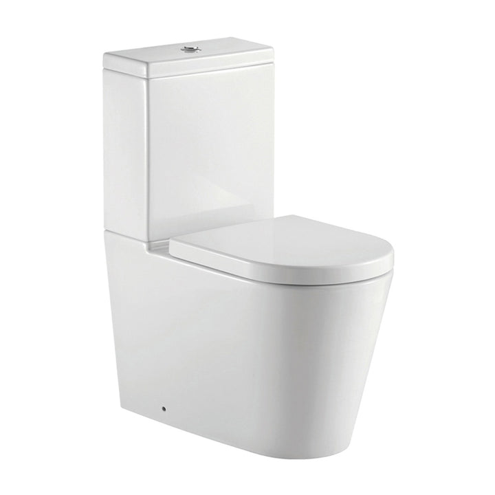 Arc II Rimless Fully Back to Wall Toilet &amp; Soft Close Seat