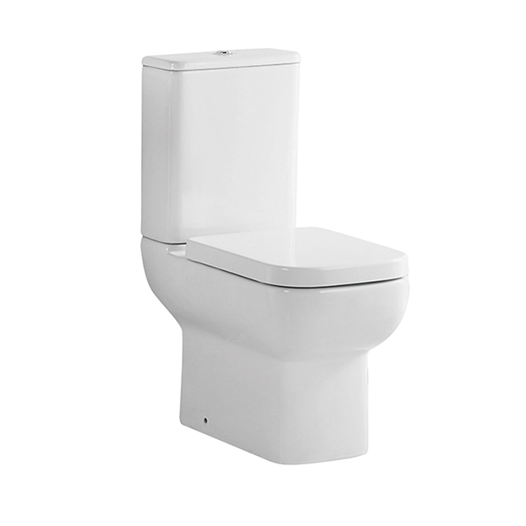 Arc II Rimless Fully Back to Wall Toilet &amp; Soft Close Seat