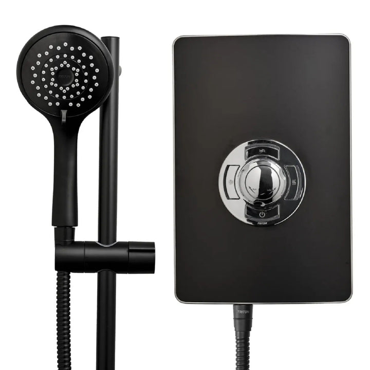Triton Aspirante Electric 8.5KW Shower - Matt Black