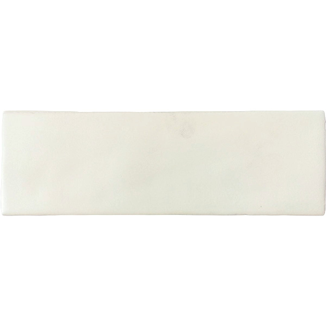 Borgo Matt Soft White 6.5 x 20cm White Body Wall Tile - 0.36sqm perbox
